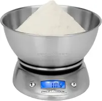 Profi Cook Balance de Cuisine PC-KW 1040 avec Bol Inox