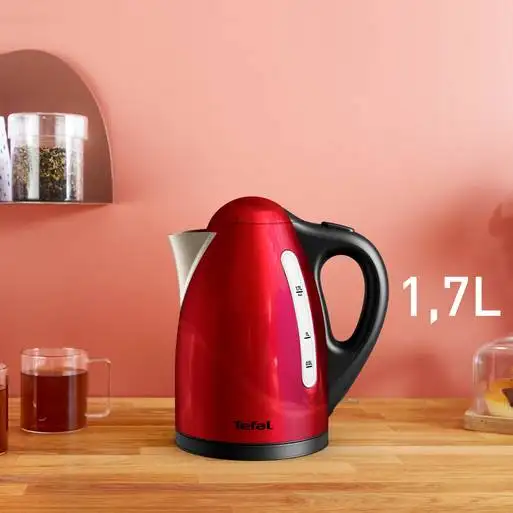 Bouilloire électrique Tefal 1.7l rouge