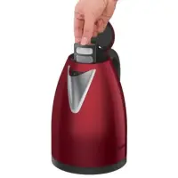 Bouilloire électrique Tefal 1.7l rouge inox2400w