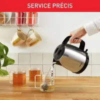 Tefal Bouilloire Inox 1,7L Bouilloire sans fil KI150D10