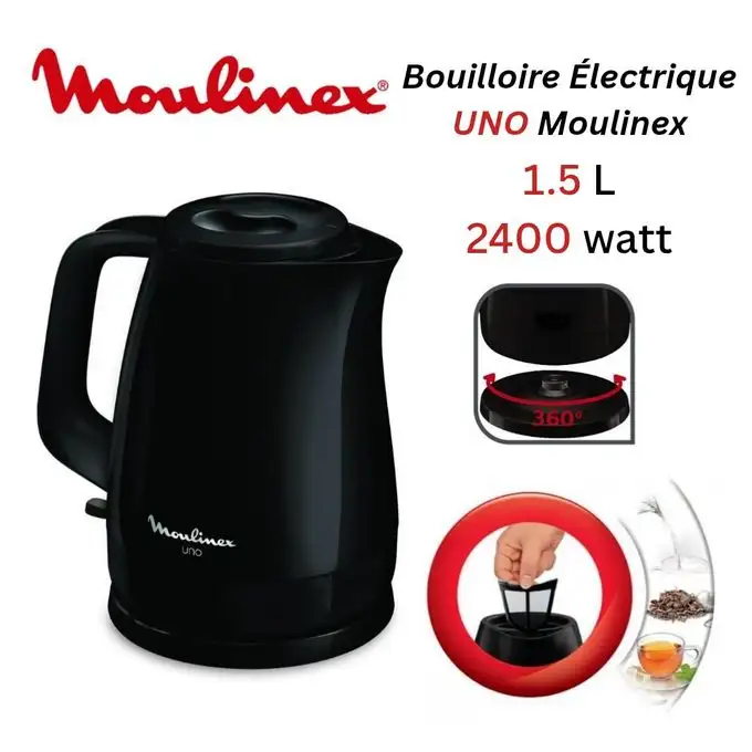 Moulinex Bouilloire UNO 1,5 L BY150810 2400 W