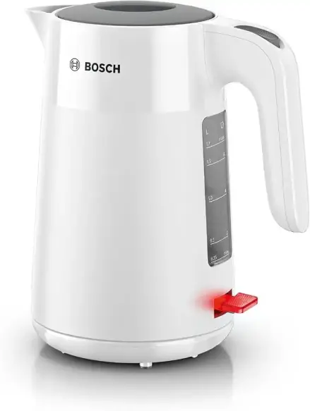 Bosch Bouilloire électrique 1.7l 2400w blanc TWK1M121