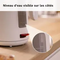 Bosch Bouilloire électrique 1.7l 2400w blanc TWK1M121