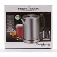 ProfiCook Bouilloire Inox 1 L 2200 W