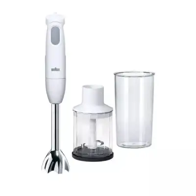 mixeur a bras braun + mini hachoir 450 W MQ120 - MQ120