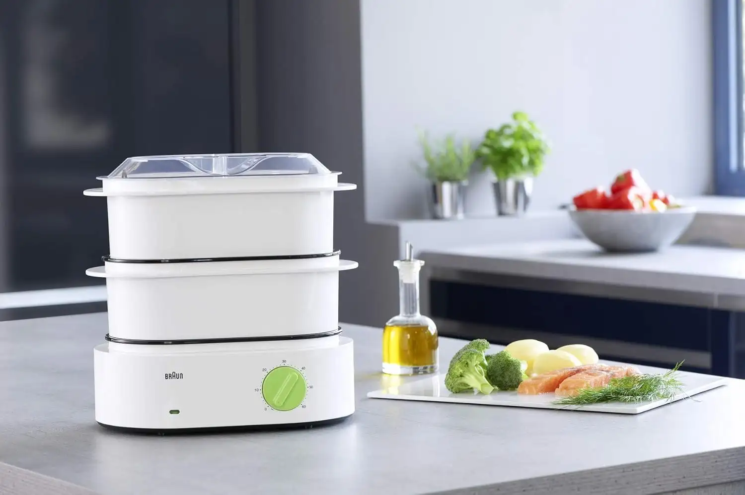 Braun FS3000 Cuiseur Vapeur Electrique