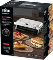 Braun gaufrier 3en1 SM5038 Appareil à sandwichs