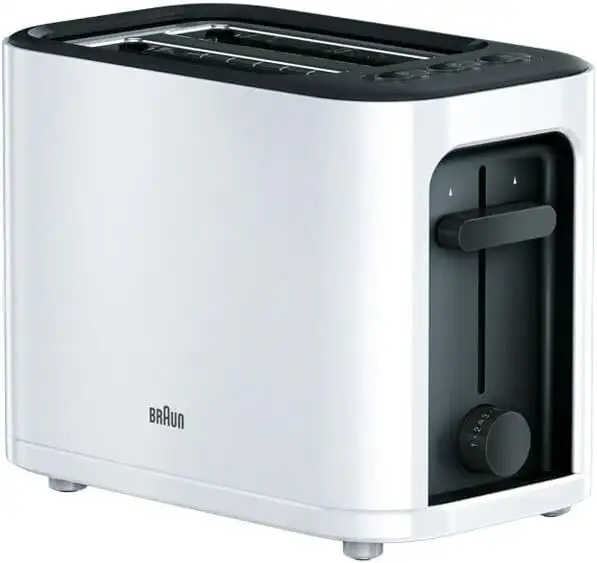 Braun Toaster2 HT3000WH 1000watts
