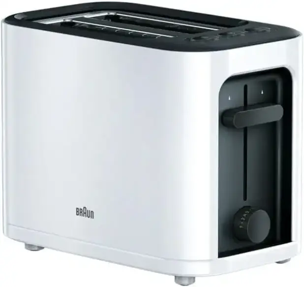 Braun Toaster2 HT3000WH 1000watts