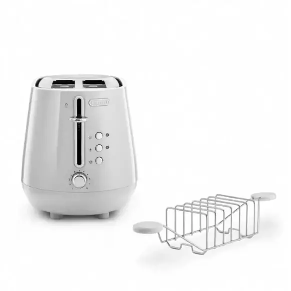 Delonghi  Grille pain Eclettica Blanc  CTY2103.W