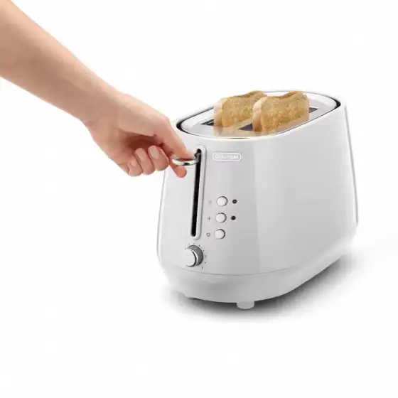 Delonghi Grille pain Eclettica Blanc CTY2103.W