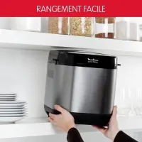 Moulinex  Machine à Pain Yaourtière OW240E30 Inox