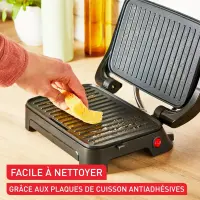Tefal Gril et machine à panini Puissance1000 Watts GC270D10