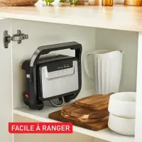 Tefal Gril et machine à panini Puissance1000 Watts GC270D10