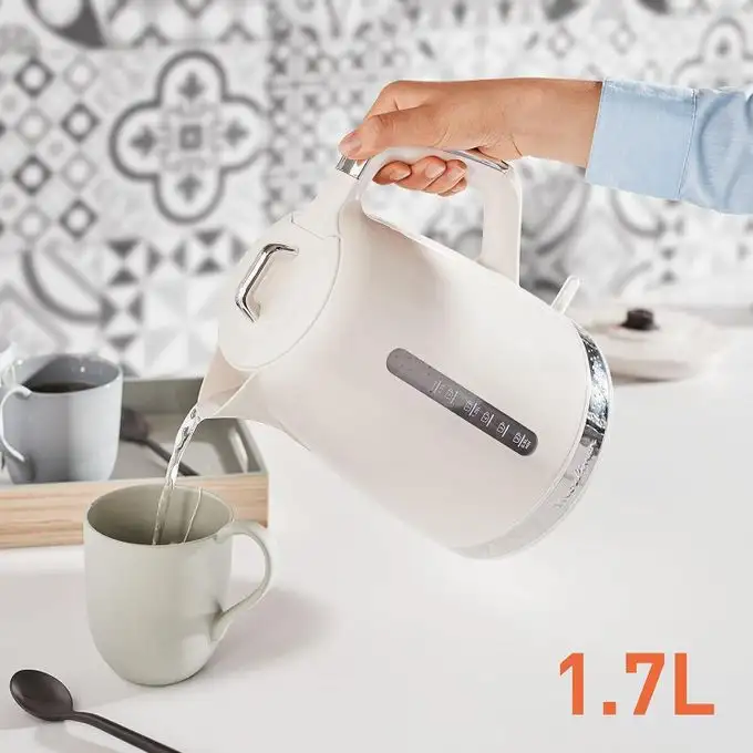 Moulinex Bouilloire Soleil 1,7 L 2400 W Ivoire BY320A10