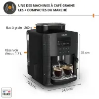KRUPS EA815070 Machine Café Grain Nettoyage Auto