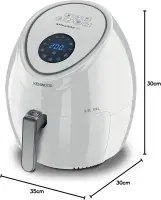 Kenwood  Air Fryer Digital  XXL 5.5L 2.4KG 1800W HFP50.000WH