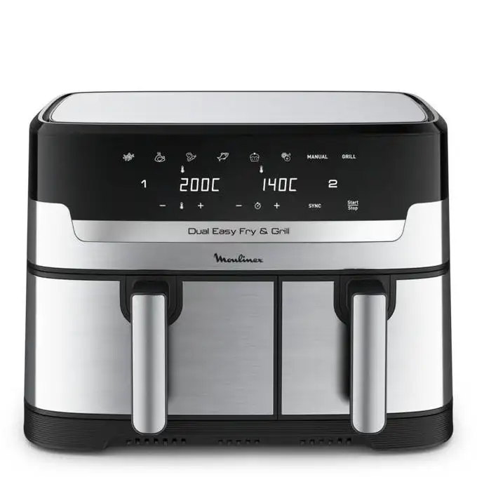 Moulinex Friteuse air fryer dual easy fry & Grill 8,3 L