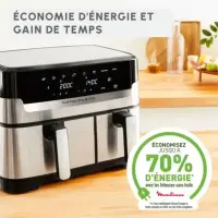Moulinex Friteuse  air fryer  dual easy  fry & Grill 8,3 L
