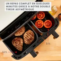 Moulinex Friteuse  air fryer  dual easy  fry & Grill 8,3 L