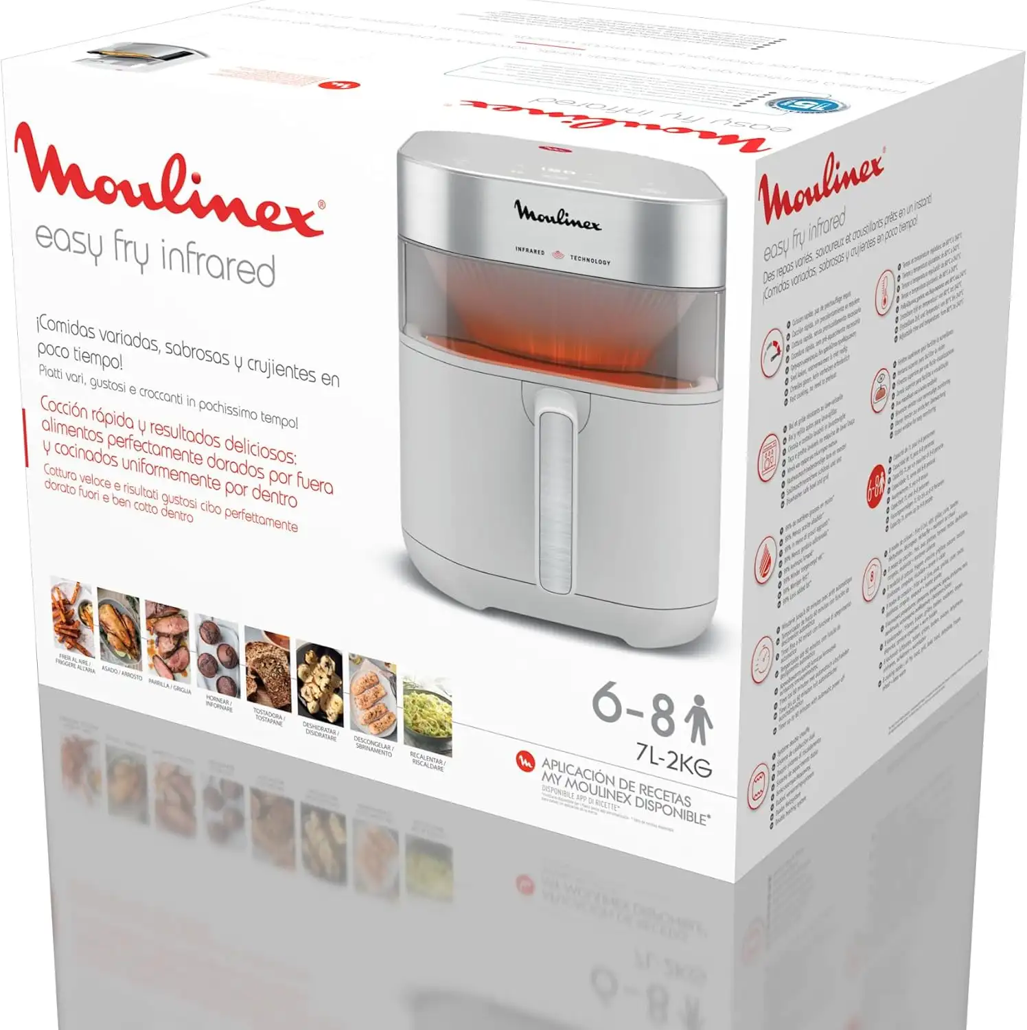 Moulinex Air fryer Infrared 7L EZ831GF0