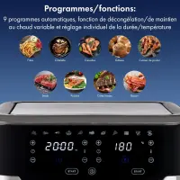 ProfiCook Friteuse Sans Huile 9 L PCFR 1242 H