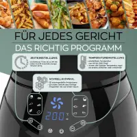 Heinrch's fryer airfryer air fryer xl 7L 1800W