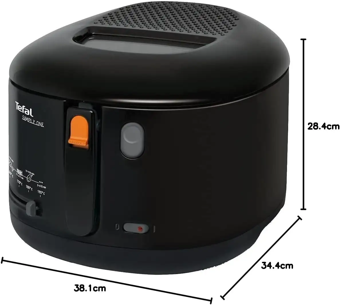 Tefal Simply One Friteuse électrique XL 1.2 kg d FF1608