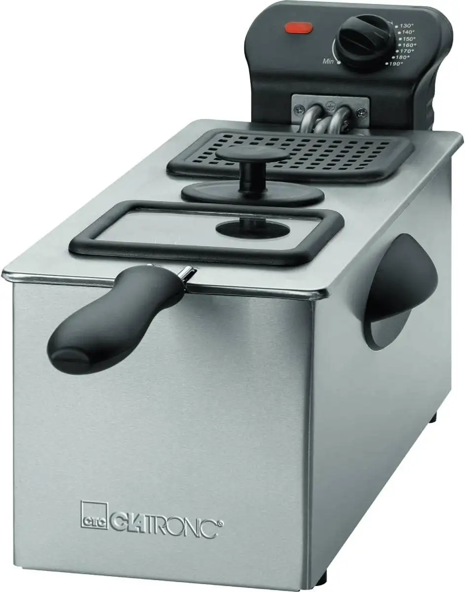 Clatronic FR 3587 Stainless steel deep fryer 3 liter inox