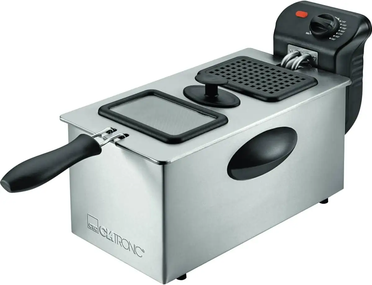 Clatronic FR 3587 Stainless steel deep fryer 3 liter inox