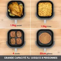 Moulinex Easy Fry Infrared 7L. Air fryer.EZ831GF0