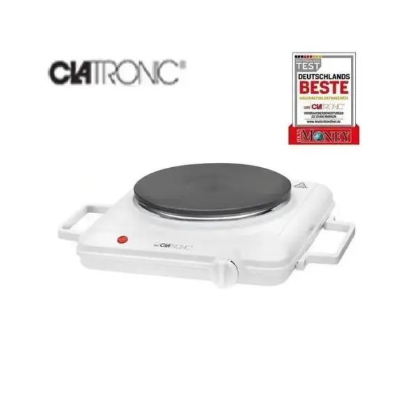 Clatronic Plaque De Cuisson - Ekp 3582 - Blanc