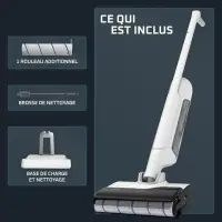Rowenta Aspirateur Laveur X-Clean 10 sans fil GZ7540WO