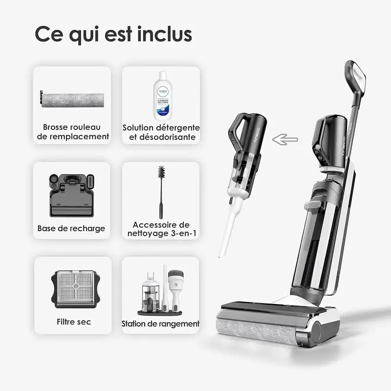 Tineco Aspirateur Laveur Floor One S5 Combo