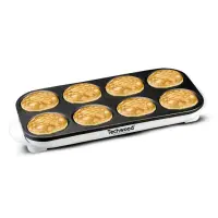 Techwood Poêle à crêpes crépiere Par 8 TCP-800