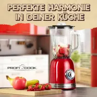 ProfiCook blender PC-UM 1195 800W 1.5 Litres Red