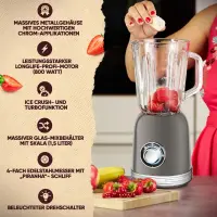 ProfiCook blender PC-UM 1195 800W 1.5 Litres grise