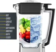 Heinrich's blender 2000 watt 2.0 l 32,000 RPM hpm8160