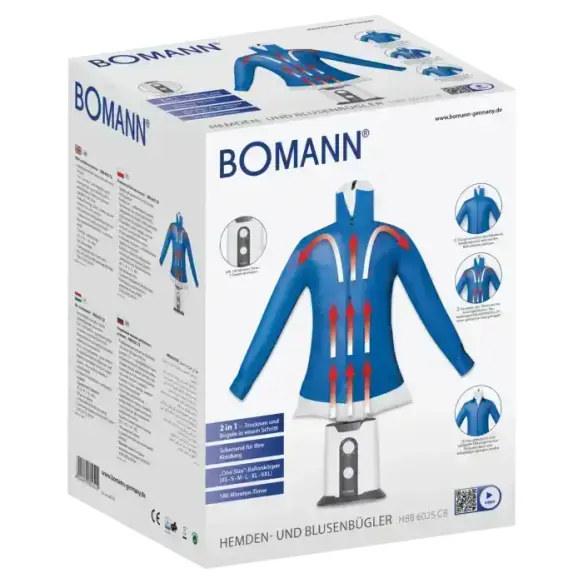 Bomann Défroisseur manqua 2en1 850W HBB 6025 CB