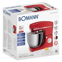 Robot pétrin  10L 1500W Bomann KM 6036 CB Rouge