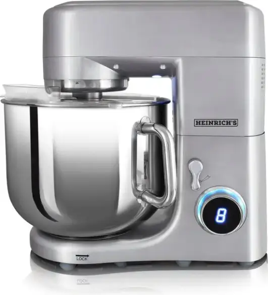 Heinrich's pétrin 11litres  XXL  1800 W HKM 8110