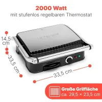 Bomann Grill Panini KG2242CB 2000 W