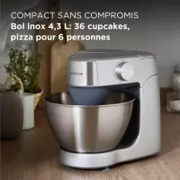 Kenwood Robot Pâtissier WKHC29.Q0SI 1000 W 4,3 L