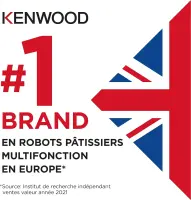 Kenwood Robot Pâtissier WKHC29.Q0SI 1000 W 4,3 L