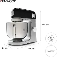 Kenwood petrin 1000w5 L KMX 750 BK
