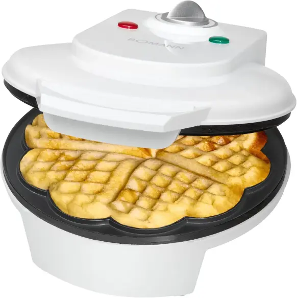 Bomann Electrique Gaufrier WA 5018 CB BLANC