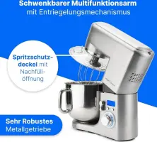 ProfiCook Robot Cuisine PC-KM1096 Inox 10 L
