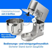 ProfiCook Robot Cuisine PC-KM1096 Inox 10 L