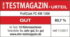 ProfiCook Robot Cuisine PC-KM1096 Inox 10 L