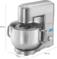 ProfiCook Robot Cuisine PC-KM1096 Inox 10 L